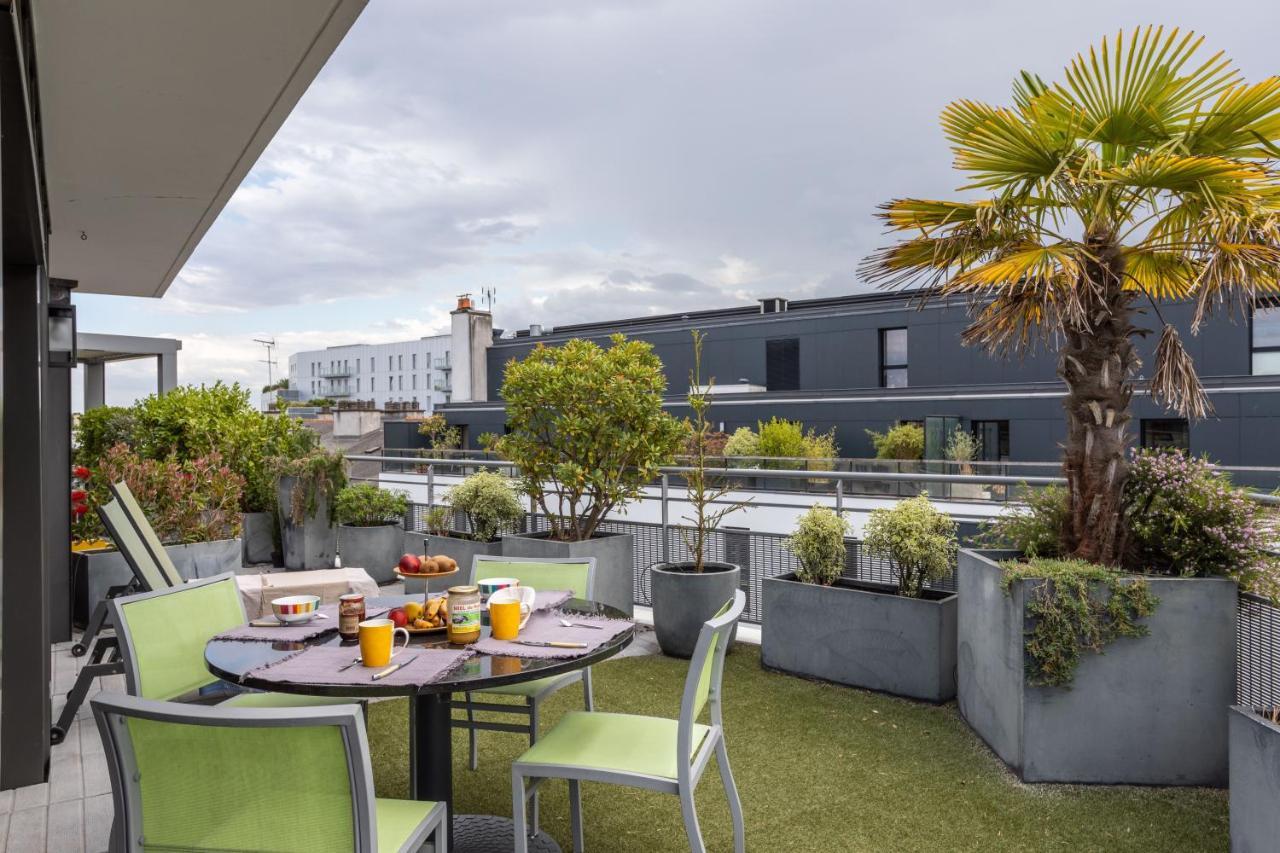 Illanka - Appartement 3 Chambres Avec Parking Et Terrasse Proche Gare رينز المظهر الخارجي الصورة
