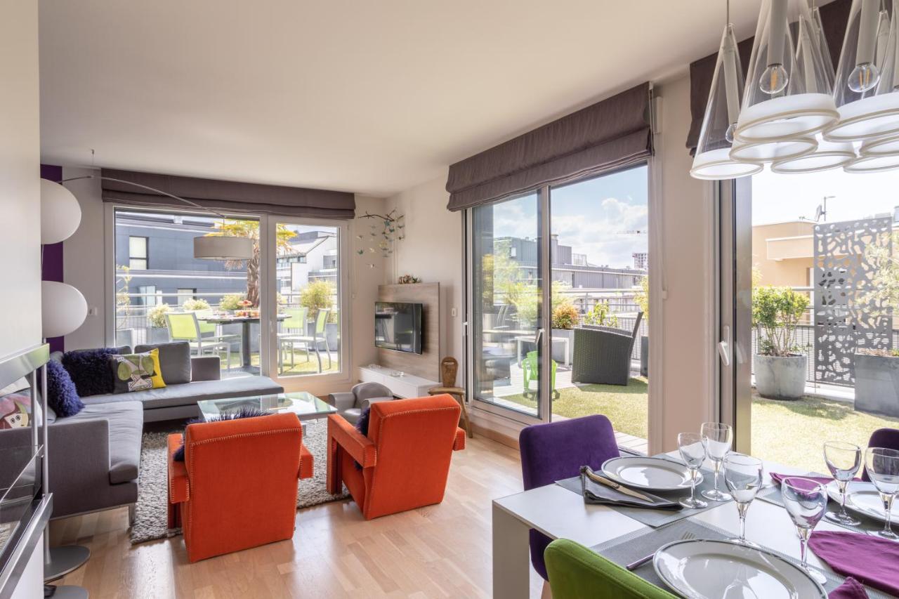 Illanka - Appartement 3 Chambres Avec Parking Et Terrasse Proche Gare رينز المظهر الخارجي الصورة